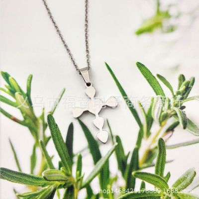 Manufacturer direct selling high-quality stainless steel necklace crucifix necklace crucifix pendant