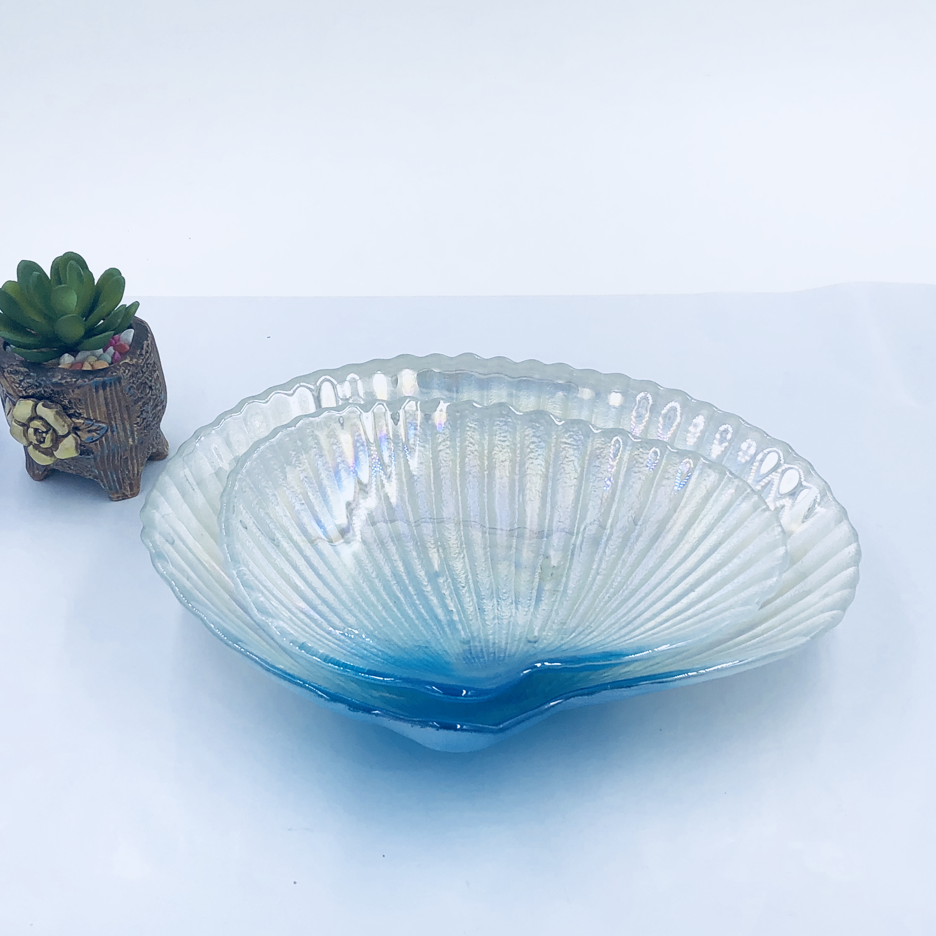 盘子 果盘  西餐婚庆主盘 干果盘 玻璃盘子