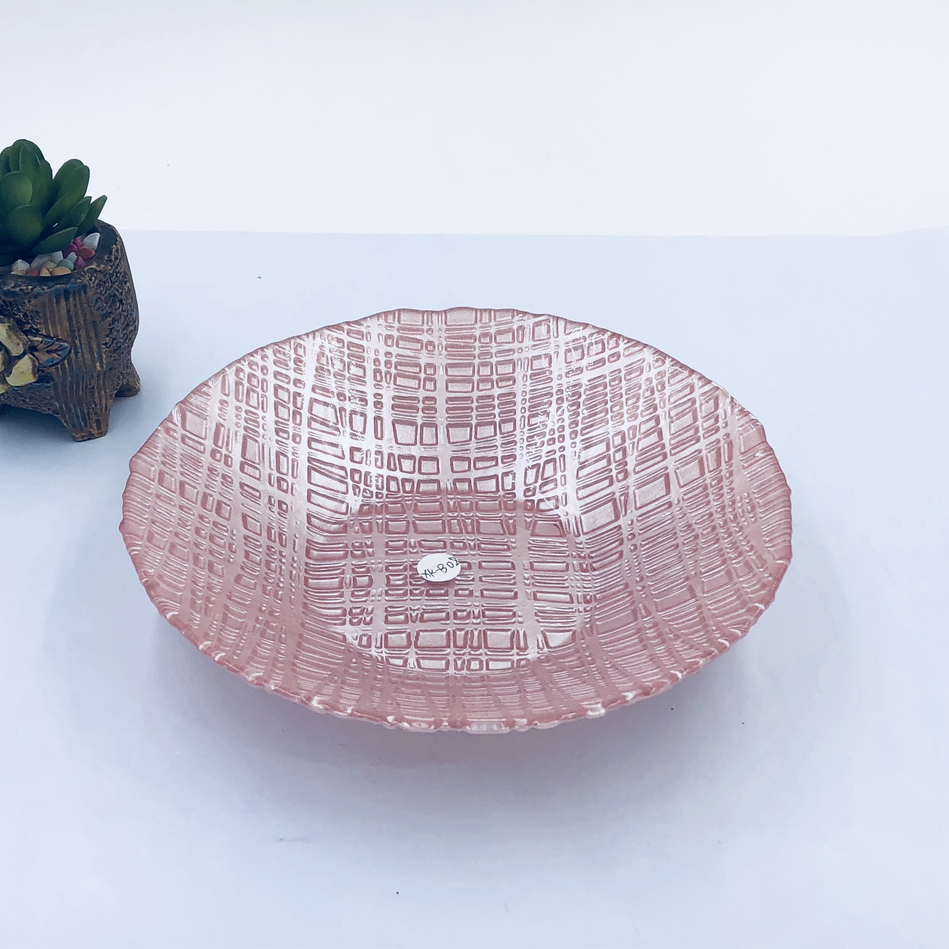 盘子 果盘  西餐婚庆主盘 干果盘 玻璃盘子