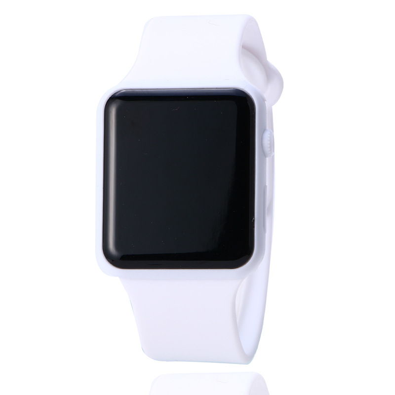 Supply Apple LED silica gel watch stylish couple wrist watch student