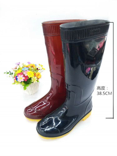 3517 Rain Boots Men‘s High-Top Rain Boots Waterproof Non-Slip Tendon Sole Durable Long Boots Outdoor work Shoes