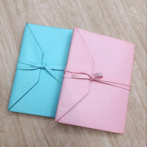 xinmiao candy color pu hand book korean style fresh notepad personalized leather strap notebook travel hand book