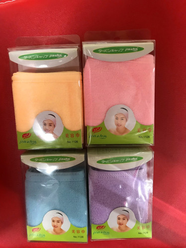 Factory Wholesale Makeup Bath Mask Beauty Towel Turban Shower Cap Hair Band Hair Towel Beauty Salon Special