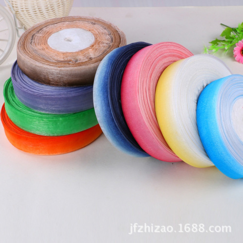 multi-color gradient snow ribbon toy accessories gift packaging accessories diy handmade hair accessories accessories