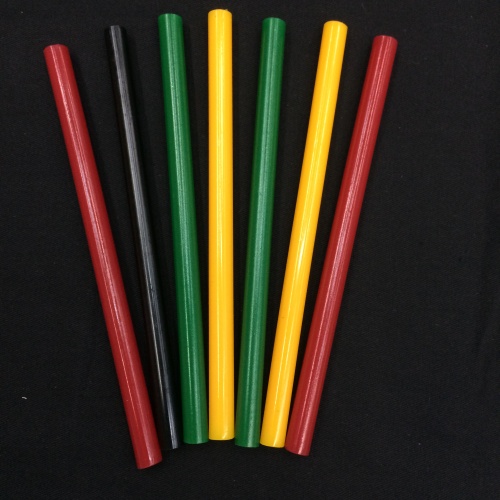 [guke] color rubber hot melt glue stick color adhesive strip