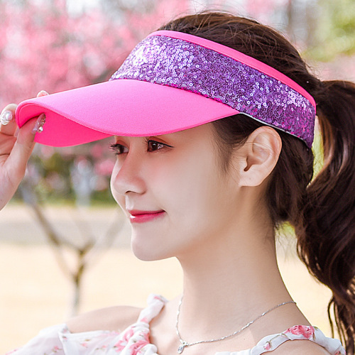Sun Hat Female Summer Outdoor Korean Style Sports Cap Running Cap Topless Hat Sun Hat Tennis Peaked Cap Sun Protection Hat