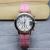 Korean version of the new style rose gold personality dial imitation double eyelid belt ladies watch student watch