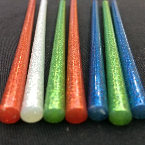 [Guke] Color Hot Melt Glue Stick Shiny Gold Powder Series DIY Essential Glue Stick