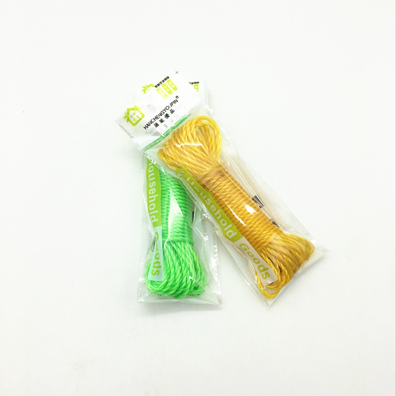 Sunshine Department Store colorful windproof clothes drying rope, anti-slip windproof clothes drying rope, portable hook clothes drying rope pic 5