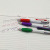 White pen stem color large number of three-color pen touch control ballpoint pen medical publicity customized LOGO
