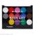 Factory direct marketing World Cup fans supplies 15 color water-soluble human color paint model color paint