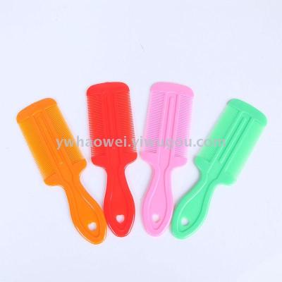 Double-sided handle with louse comb ultra-dense teeth DE -louse egg children's fine teeth grate DE -louse old-fashioned comb