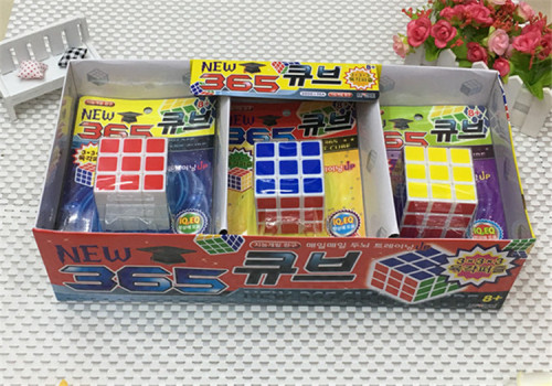 Children‘s Educational Toys Intelligence Cartoon Smooth Third-Order Rubik‘s Cube Pupil Prize Rubik‘s Cube Factory Direct Sales