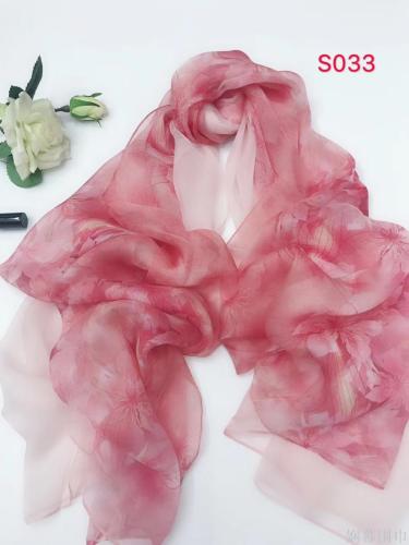 New Mulberry Silk Fabric 110*180 Long Scarf