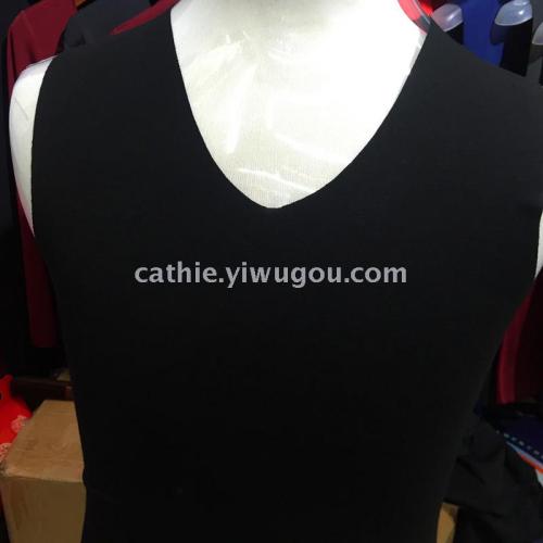 hongfu magpie men‘s seamless wide shoulder vest