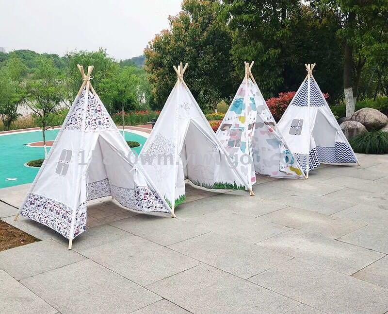 小孩帐篷 户外用品 野营用品 蚊帐 适合小学生使用  涤 棉布