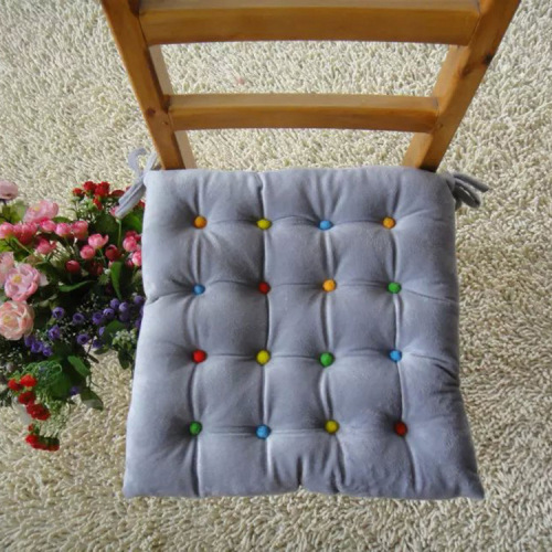 Factory Wholesale Plush Thickened Cushion Office Seat Cushion Meal Student Chair Cushion Hot Sale