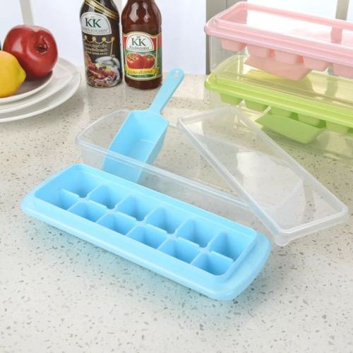 Factory Direct Sales Homemade Ice Cube Mold Refrigerator Ice Box Ice Tray Creative Home Make Ice Tray Ice Tray Box