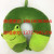 Manruoxi Cartoon Stitching Pattern Eye Shield Neck Pillow Frog Unicorn Animal Avatar U-Shaped Pillow