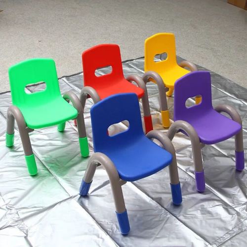 Factory Direct Plastic Stool Fashion Simple Plastic Chair Dining Chair Thickened High Leg Popo Children‘s Tables and Chairs