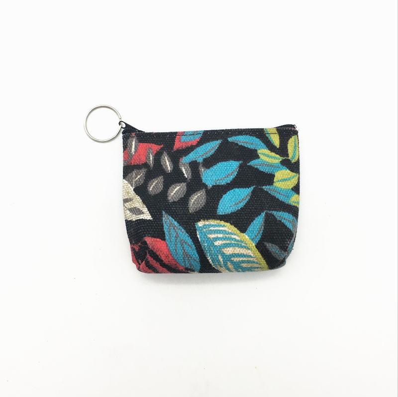 阳光百货  花色布料钱包 可爱小钱包硬币包 拉链收纳包钥匙包