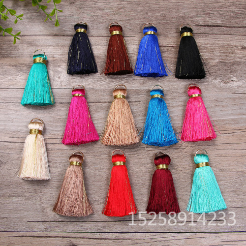 Factory Direct Flow Belt Ring Su Sui Hanging Ear Sachet Scarf Tassel Clothing Accessories Sample Customization