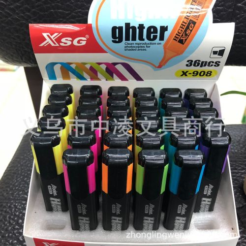 XSG Fluorescent Pen Durable and Easy to Use X-908