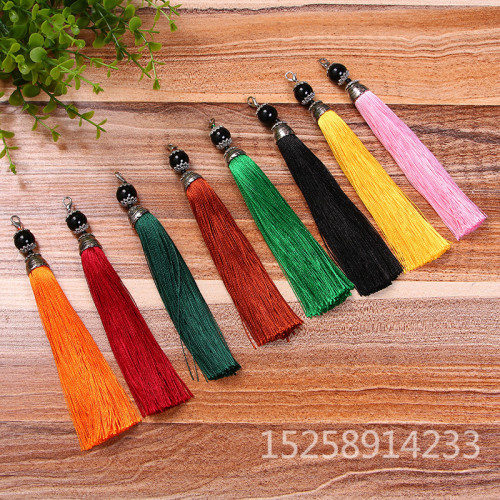 2017 popular tassel tassel chinese knot tassel， lobster buckle hanging ear samples can be customized factory wholesale