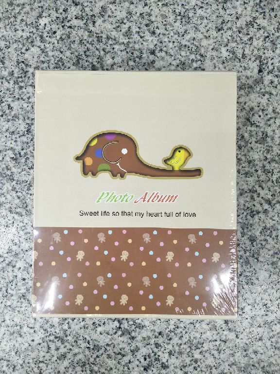 6寸卡通动物相册影集  6寸40张