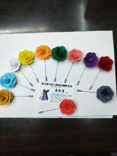 Brooch Pin Collar Lapel Suit Men‘s Coat Tie Bow Tie Flower New multi-Color