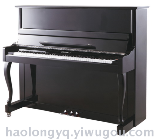 musical instrument dermai piano 123b1 vertical black piano
