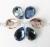 DZ-1013 drop glass mirror beads for jewelry accessories