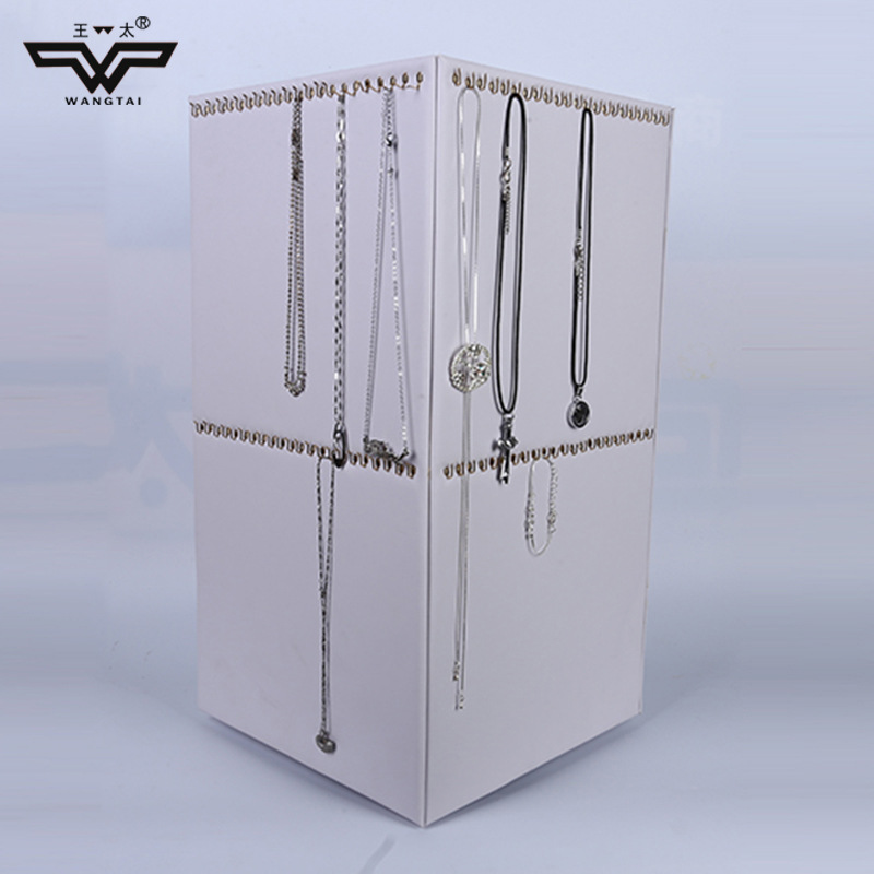 立体双层项链挂钩架跨境专供外贸饰品展示架来图可定做厂家批发