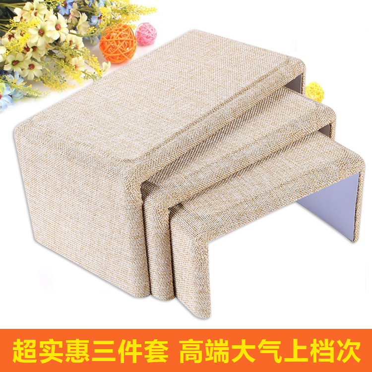 个性麻布饰品展示板珠宝首饰展示道具 创意钱包展示架三件套