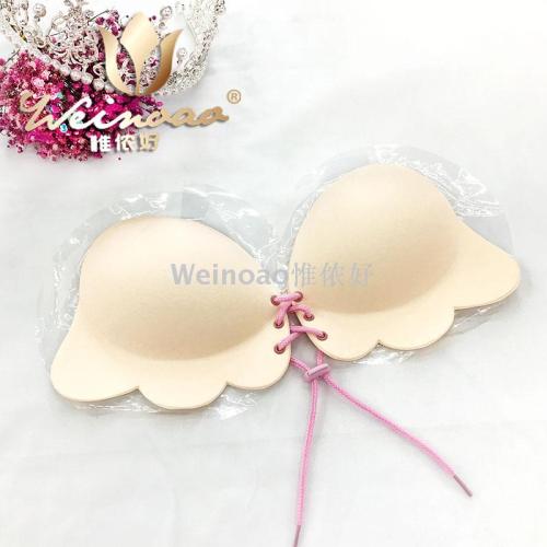 New Octopus Lala Silicone Bra Breathable Gathered Non-Slip Silicone Chest Patch One-Piece Strapless Underwear