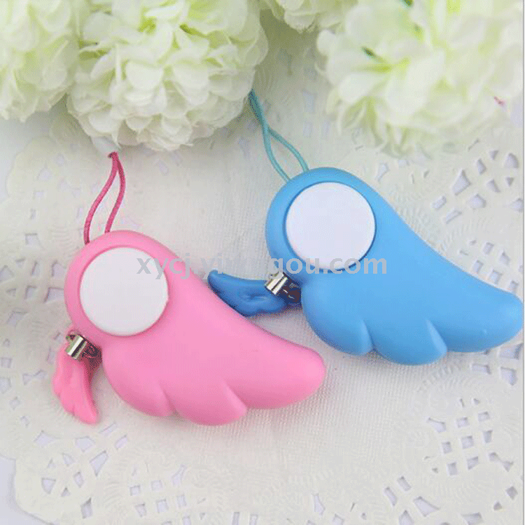 美女个人报警器尖叫天使的翅膀防狼器 防身器防盗器 爆款详情1