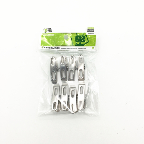 Sunshine Department Store Bags 8 Stainless Steel Clips Quilt Drying Clip Clothes Clip Strong Windproof Clip File Small Clips