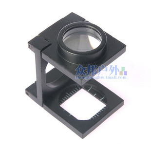 zinc alloy high-grade 20 times quality inspection mirror desktop magnifying glass desktop magnifying glass factory direct sales
