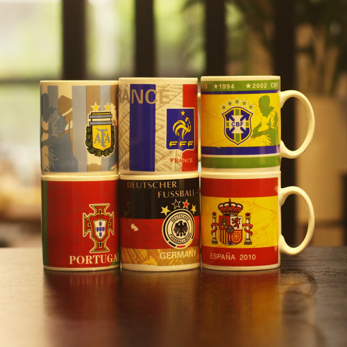 2024 german european cup peripheral products decorations national team ceramic cup mug bar activity gifts