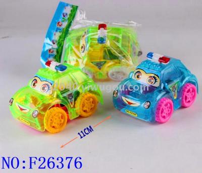 New stall children's toys foreign trade wholesale source cable with lighting cartoon car Aberdeen F26376
