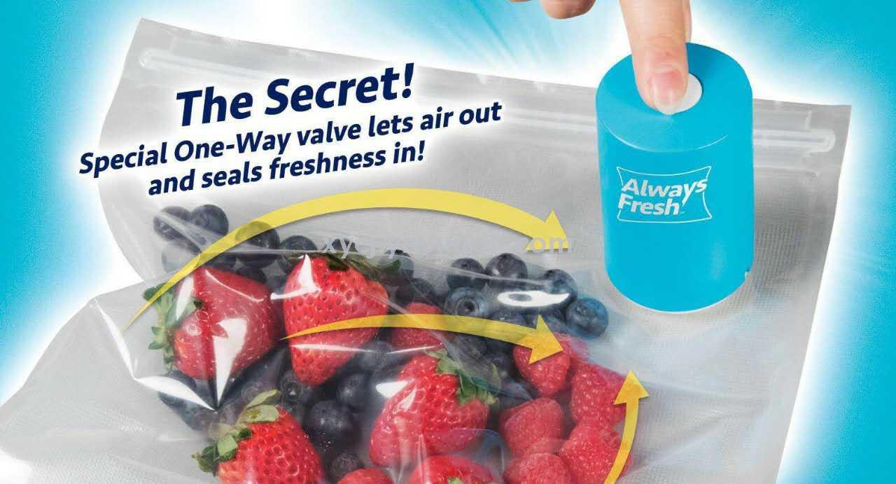 新款 Always 多功能迷你自动封口机食品袋真空压缩机 seal vac详情2