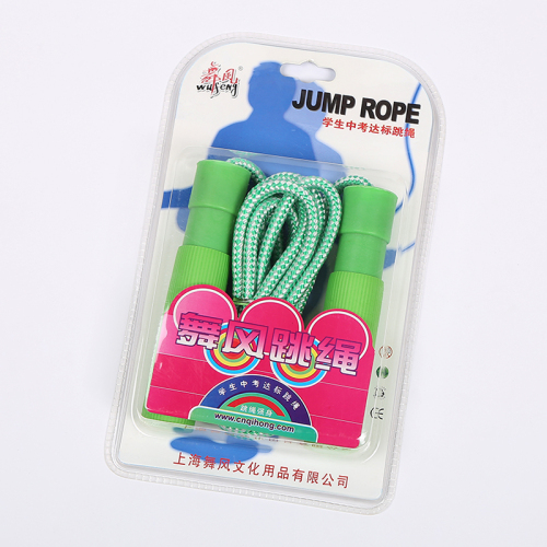 6021 foam rubber grip bearing weight skipping rope student standard skipping rope gift jump rope adult fitness jump rope