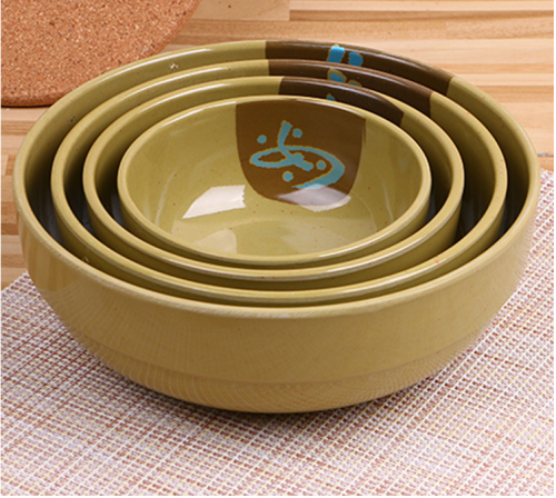 melamine tableware wholesale noodle bowl soup bowl snack bowl dessert bowl imitation porcelain tableware series
