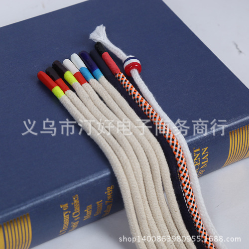 High-End Silicone End Pants Silicon Waist Rope Head Customized All Kinds of Pants Rope Head Factory Direct Sales Can Be Spot Small Batch
