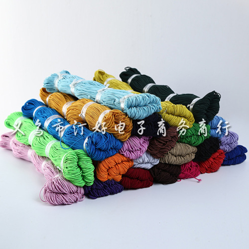 Round 0.12cm Imported Elastic Beaded String Color Complete Buddha Beads Rope Early Education Toys