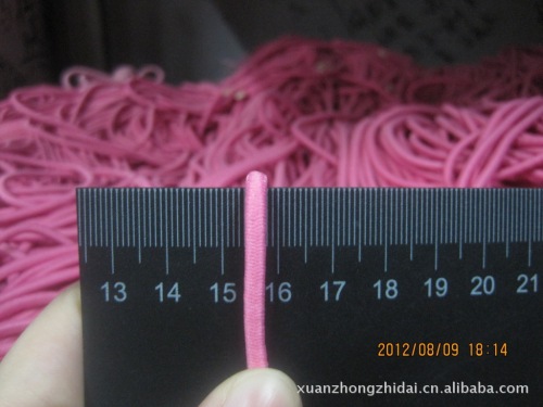 Hair Ring Cowhide 0.3cm round Rubber Band Color Complete Processing Custom All Kinds of Rubber