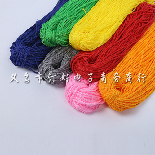 Factory Direct Polypropylene Rope Infinite Length Hot-Cut Crochet Pp Rope Can Be Processed and Cut Head