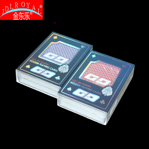 Imported Plastic Poker GG Double G Korean Plastic Card Samples Can Be Customized Waterproof Poker