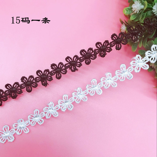 hot selling korean style water soluble lace small flower flower-shaped lace clothing diy earrings necklace material yiwu lace