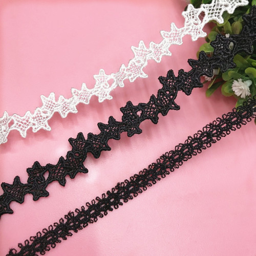 New XINGX Black Necklace Lace Hollow Lace Craft Ornament DIY Necklace Lace in Stock